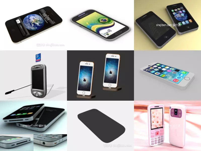 Top 11 3ds Max Smartphone 3D Models for Design Latest 2022