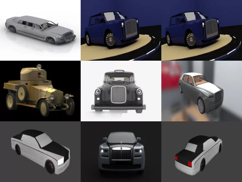 Top 11 Rolls Royce Vehicle 3D Models Resources Most Recent 2022