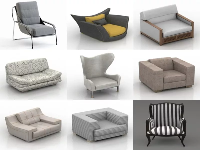 Top 11 Armchair 3D Models Resources Latest 2022