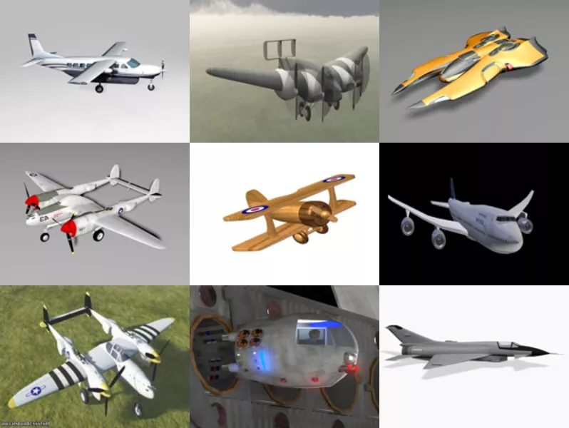 Top 11 Obj Airplane 3D Models Stuff Latest 2022