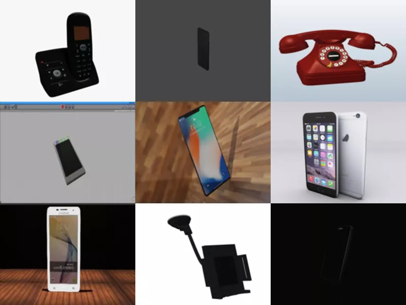 Top 11 Obj Phone 3D Models for Rendering Most Recent 2022