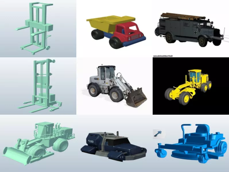 Top 11 Obj Truck 3D Models Latest 2022