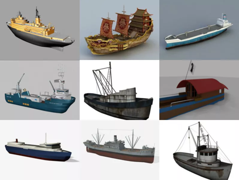 Top 11 Obj Vessel 3D Models for Rendering Most Recent 2022