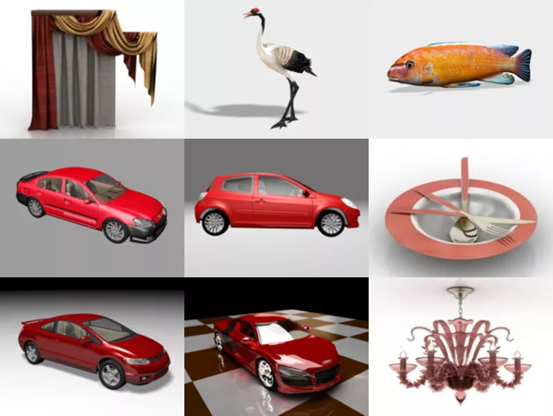 Top 11 Red 3D Models Resources Latest 2022