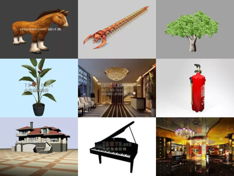 Top 12 3ds Max Big 3D Models for Rendering Newest 2022