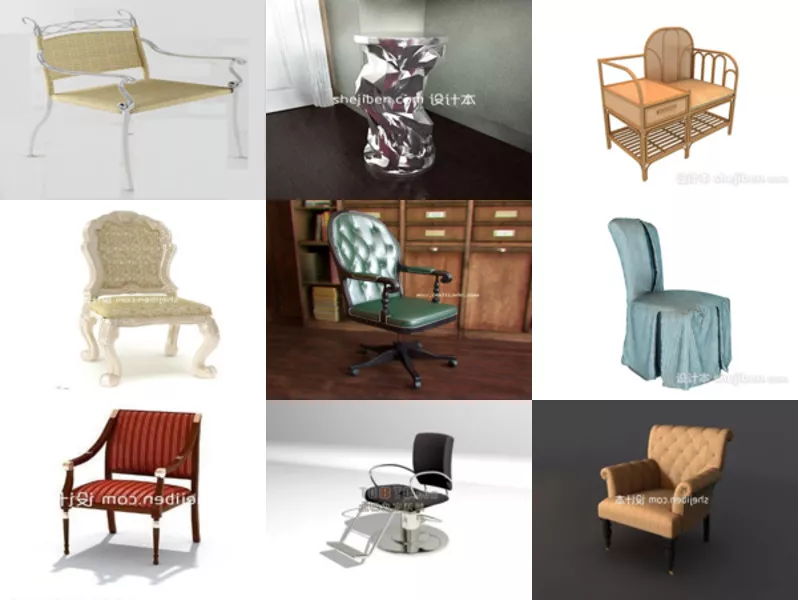Top 12 3ds Max Seat 3D Models for Rendering Newest 2022