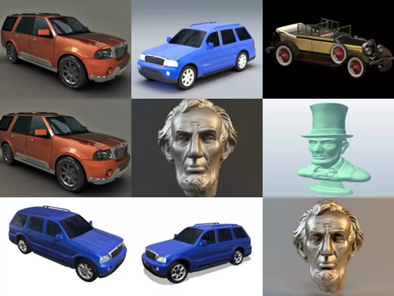Top 12 Lincoln Car 3D Models for Rendering Most Recent 2022