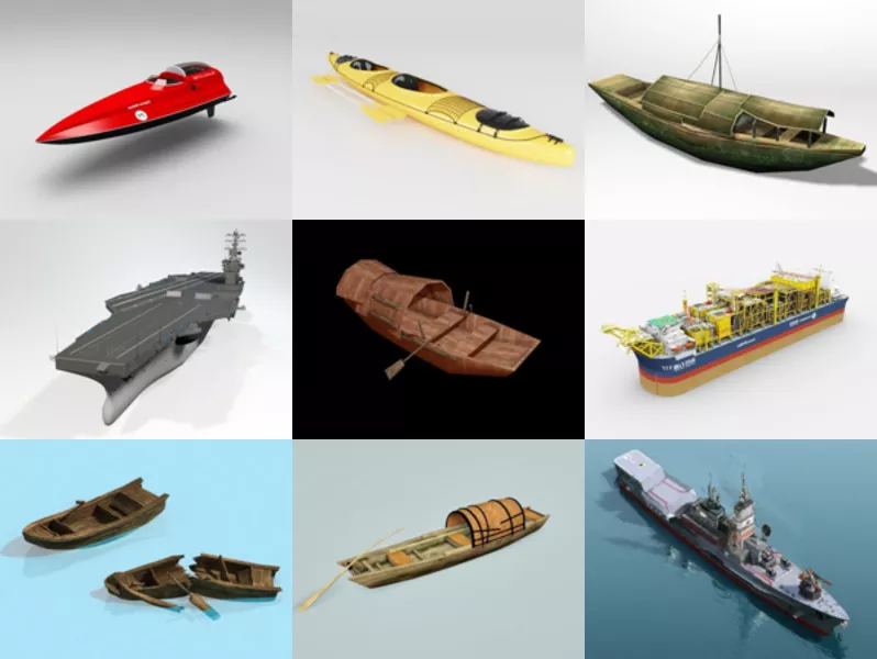 Top 12 Ship Transport 3D Models for Rendering Most Recent 2022