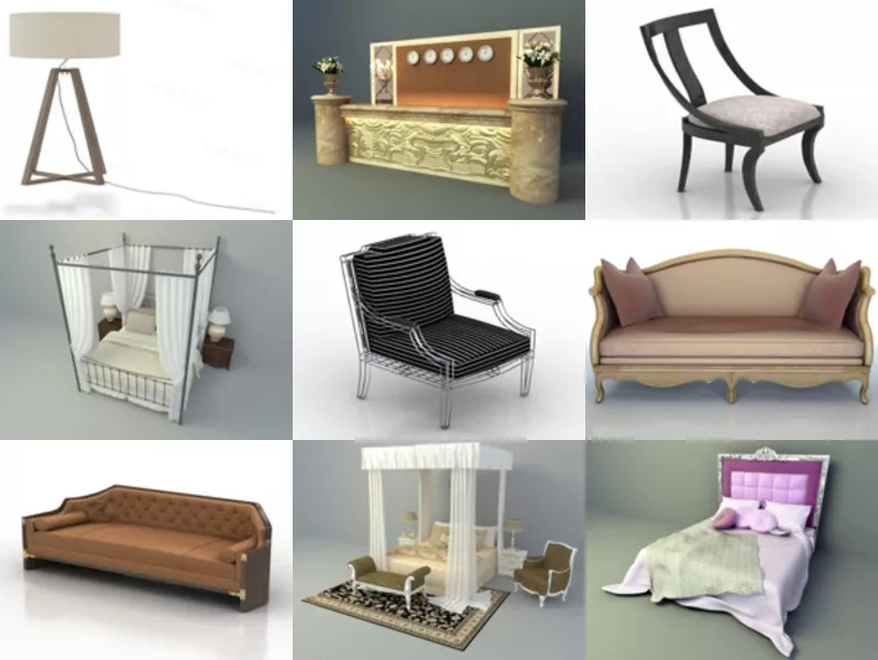 Top 12 Obj Elegant 3D Models Latest 2022
