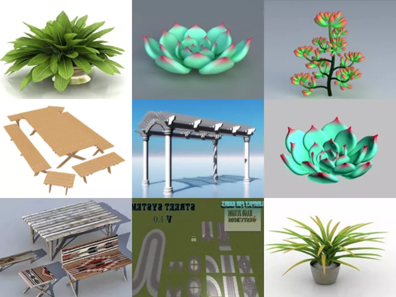 Top 12 Obj Garden Elements 3D Models Stuff Latest 2022