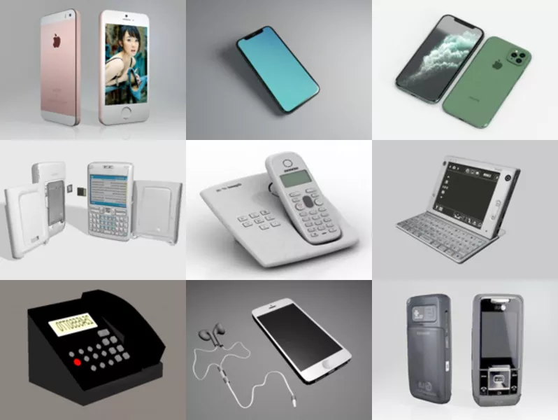 Top 12 Phone 3D Models Stuff Newest 2022