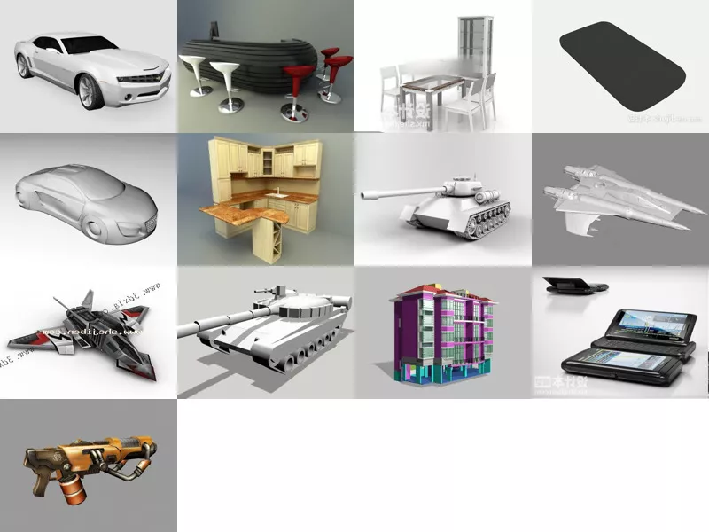 Top 13 3ds Max Concept 3D Models for Design Newest 2022