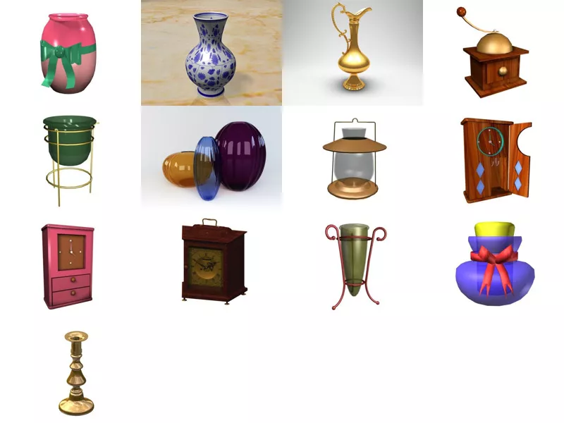 Top 13 3ds Max Home Decorations 3D Models for Design Latest 2022