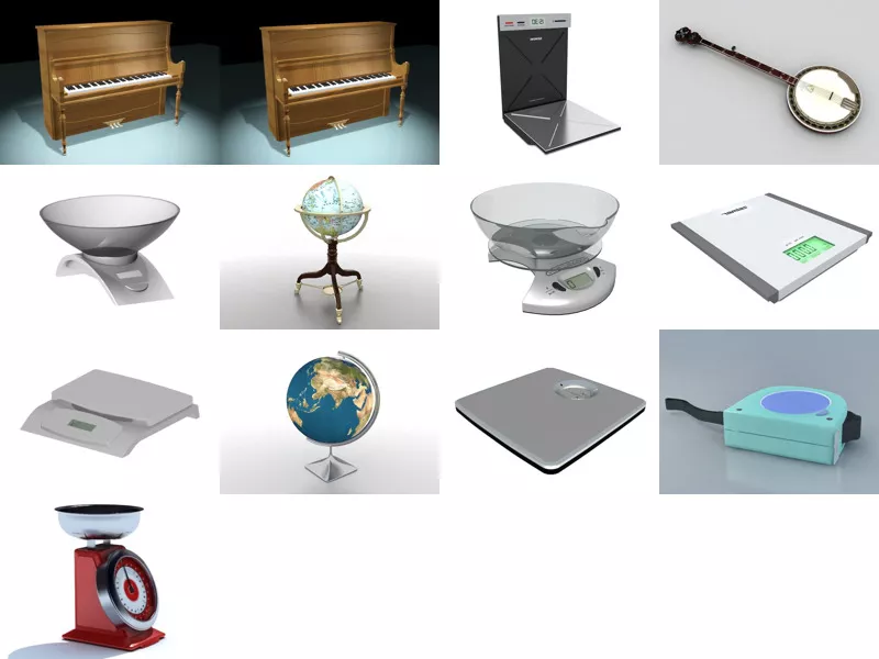 Top 13 3ds Max Instruments 3D Models Resources Latest 2022