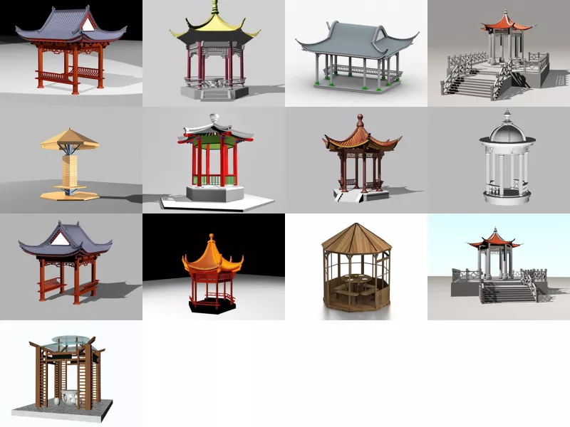Top 13 3ds Max Pavilions 3D Models for Rendering Most Recent 2022