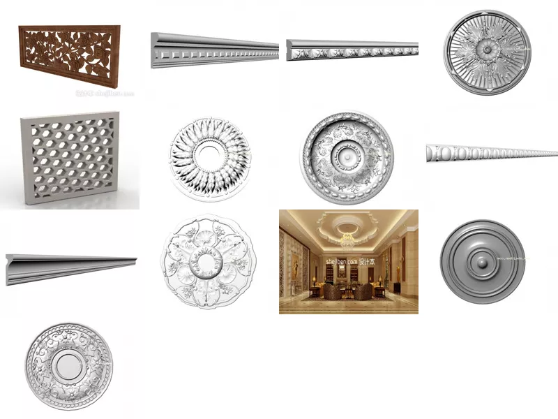 Top 13 3ds Max Plaster 3D Models for Design Most Recent 2022