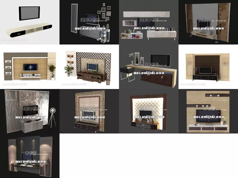 Top 13 3ds Max Tv Cabinet 3D Models Resources Latest 2022