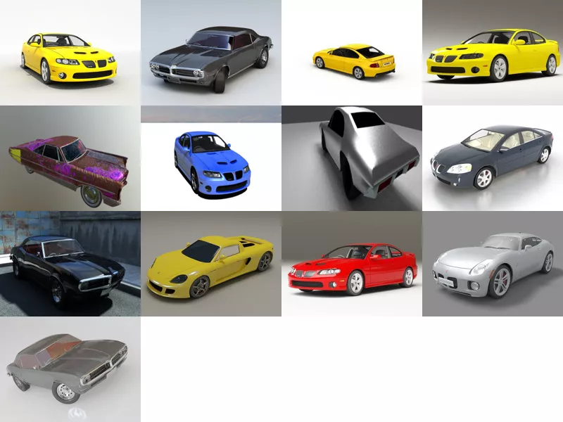 Top 13 Pontiac Car 3D Models Resources Latest 2022