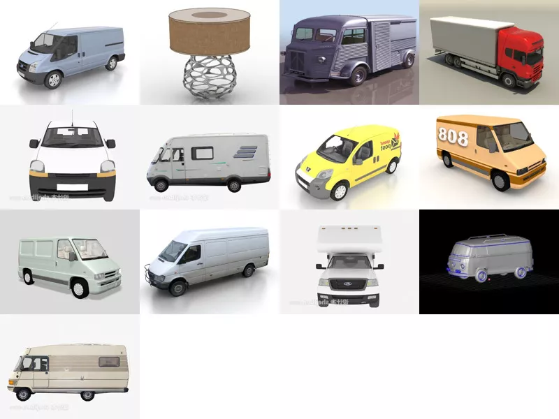 Top 13 Van Transport 3D Models Stuff Latest 2022