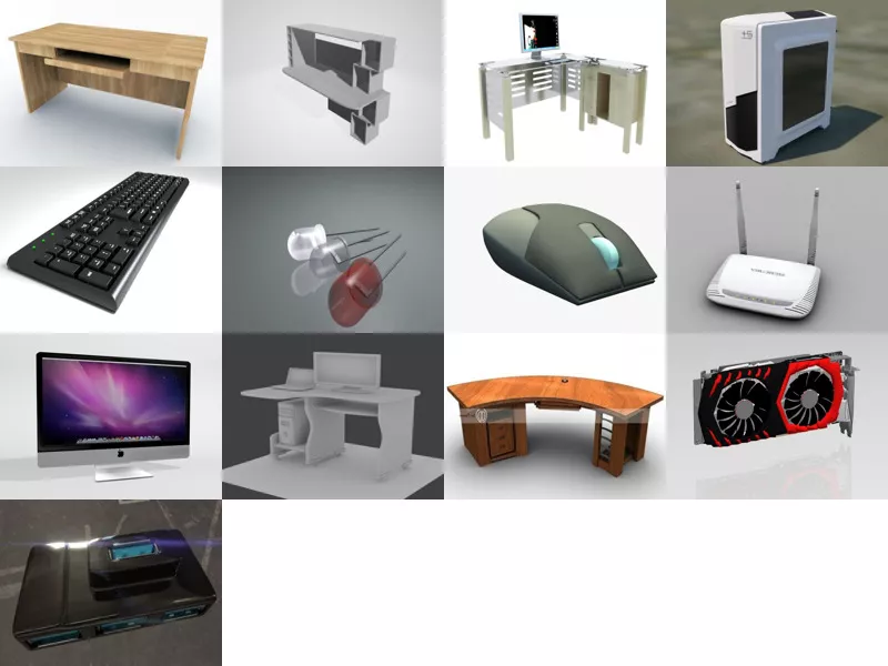 Top 13 Obj Computer 3D Models Newest 2022