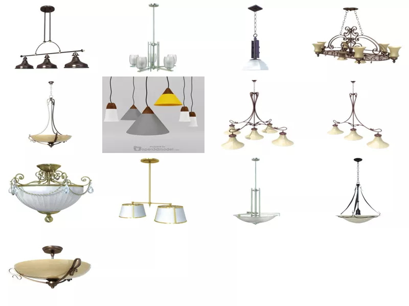 Top 13 Obj Pendant Lamp 3D Models Newest 2022