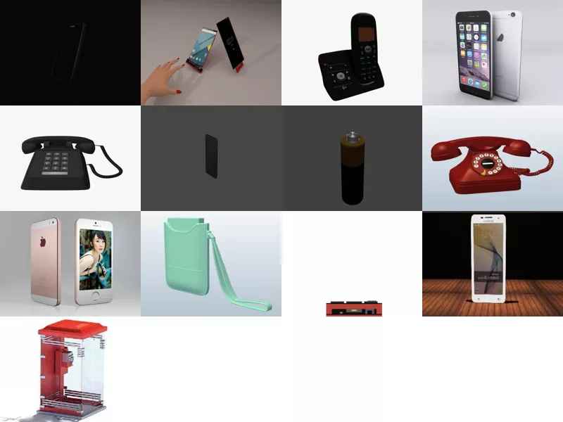 Top 13 Obj Phone 3D Models for Rendering Latest 2022