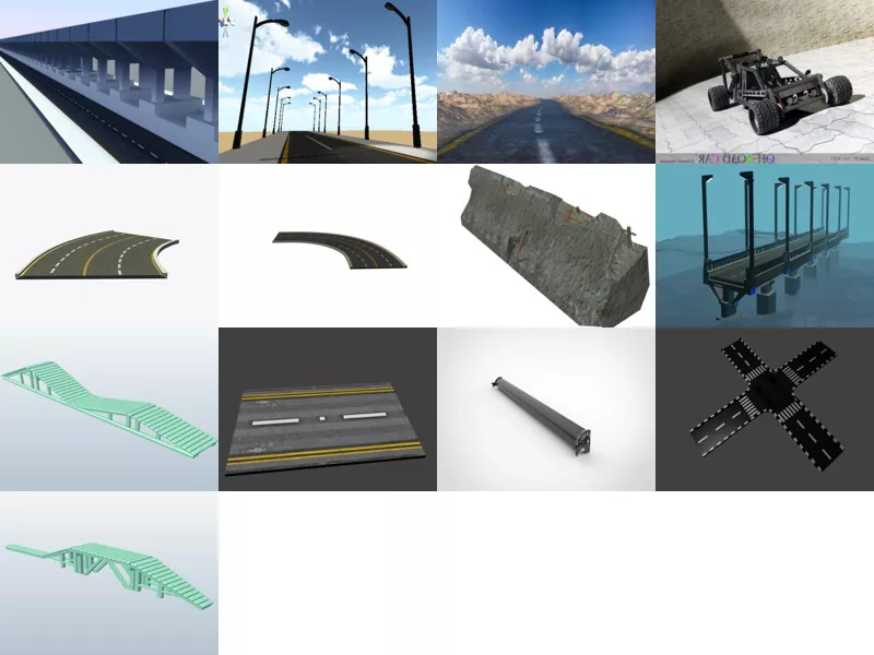 Top 13 Obj Road 3D Models Stuff Newest 2022