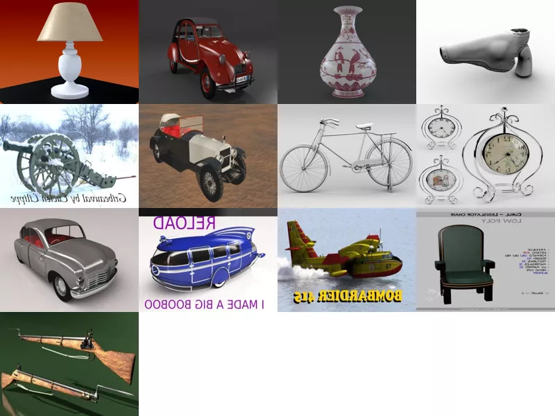 Top 13 Obj Vintage 3D Models Stuff Most Recent 2022