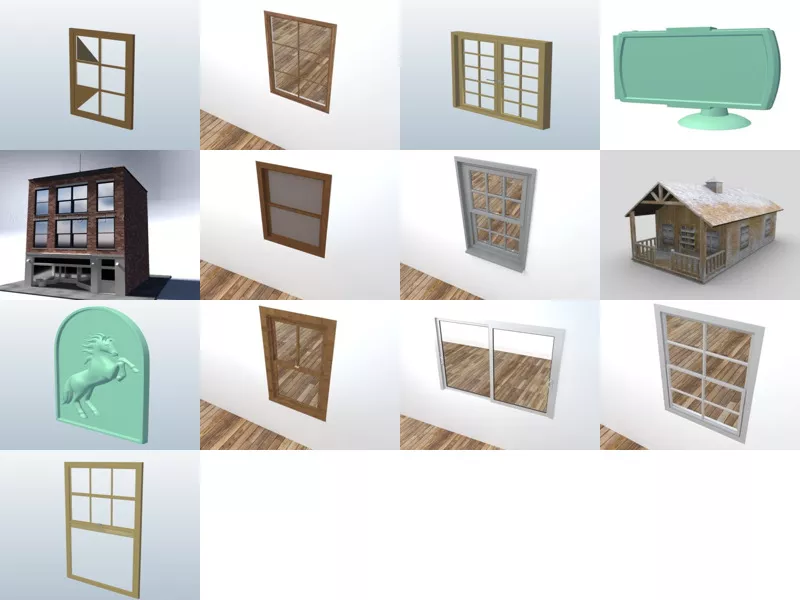 Top 13 Obj Window 3D Models for Design Most Recent 2022