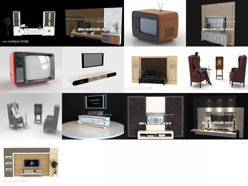 Top 13 Tv 3D Models Resources Most Recent 2022