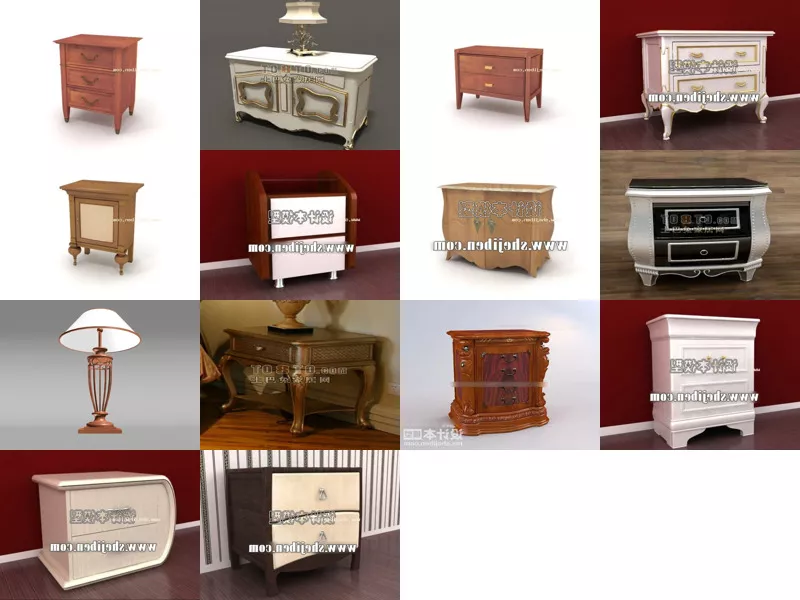 Top 14 3ds Max Bedside 3D Models Resources Newest 2022
