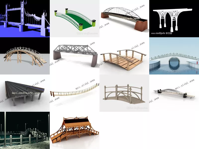 Top 14 3ds Max Bridge 3D Models for Rendering Latest 2022