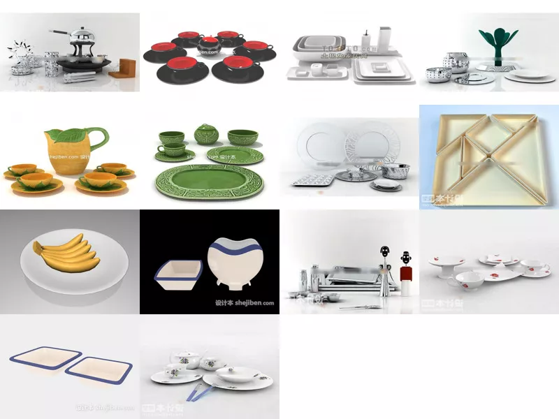 Top 14 3ds Max Plate 3D Models Latest 2022