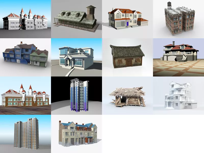 Top 14 3ds Max Residential 3D Models Resources Newest 2022