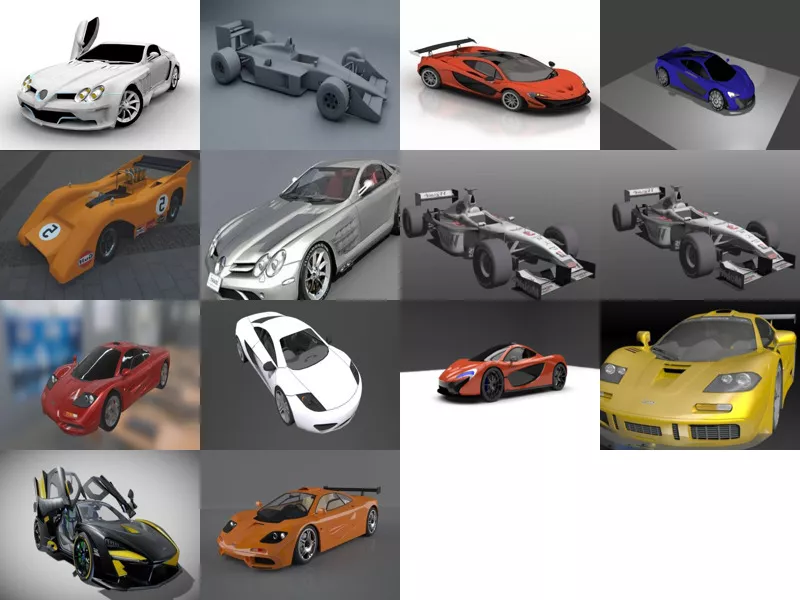 Top 14 McLaren 3D Models Latest 2022