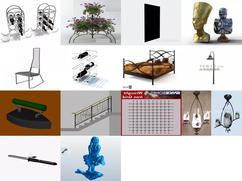 Top 14 Iron 3D Models Resources Latest 2022