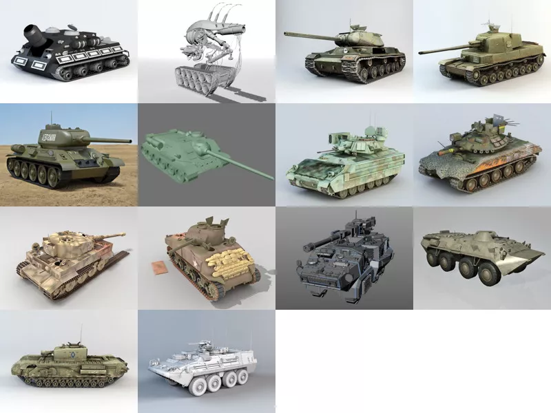 Top 14 Obj Armored Vehicle 3D Models for Free Latest 2022