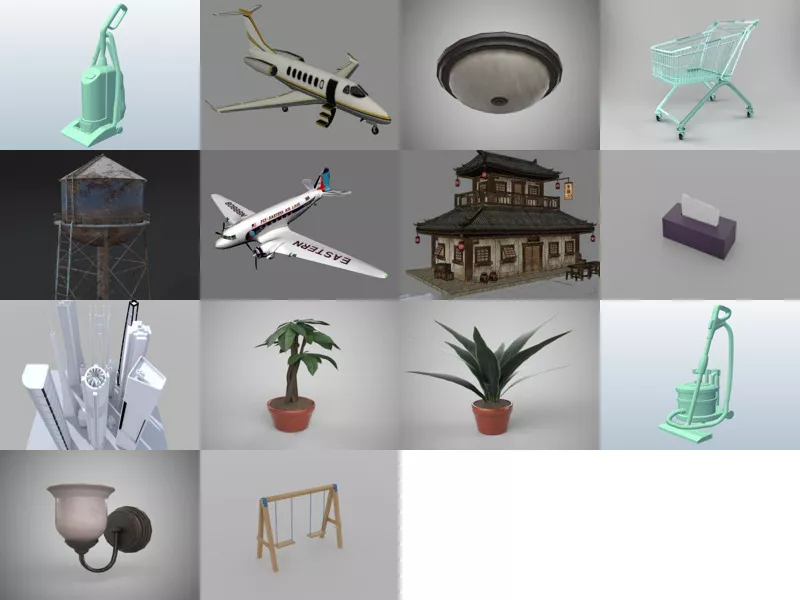 Top 14 Obj Commercial 3D Models Stuff Latest 2022