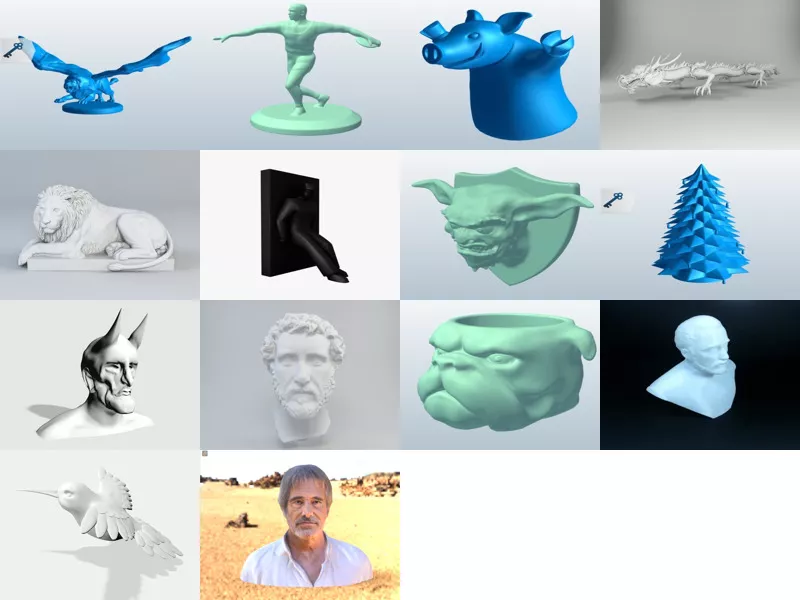 Top 14 Obj Sculpture 3D Models Latest 2022