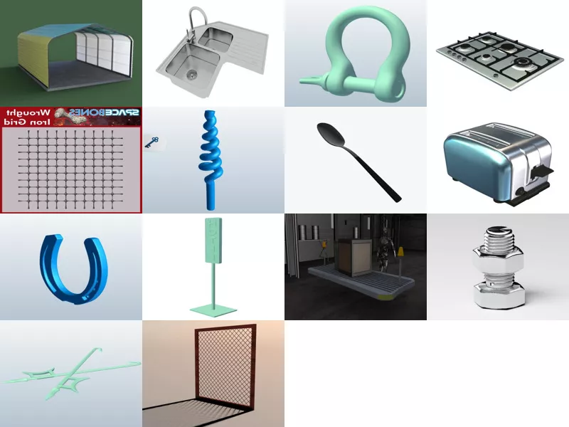 Top 14 Obj Steel 3D Models for Rendering Latest 2022