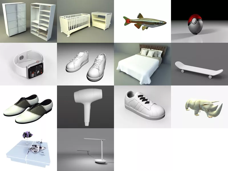 Top 14 Obj White 3D Models Resources Latest 2022