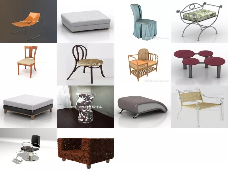 Top 14 Seat 3D Models Stuff Latest 2022