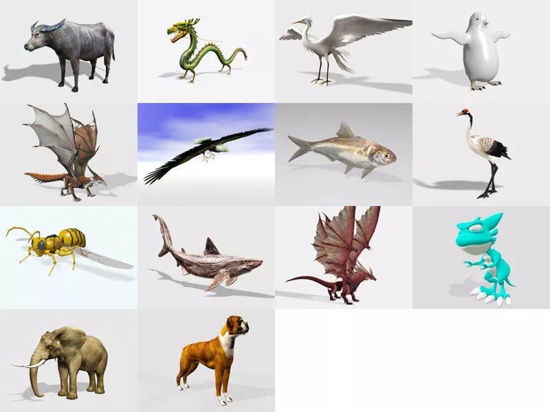 Top 14 Wild 3D Models Latest 2022