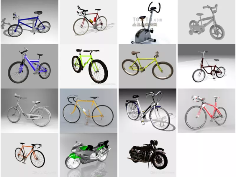 Top 15 3ds Max Bike 3D Models Resources Most Recent 2022