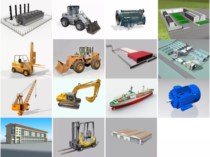 Top 15 3ds Max Industrial 3D Models Most Recent 2022
