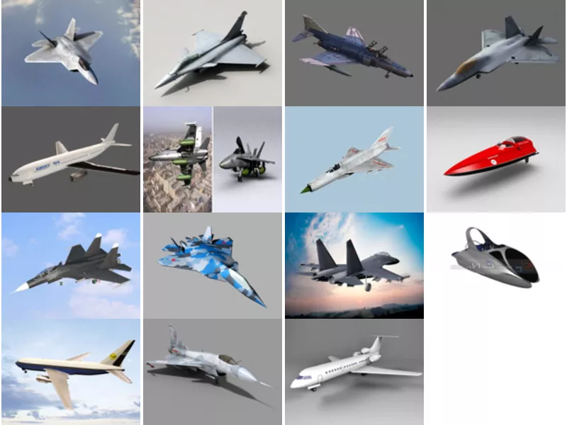 Top 15 3ds Max Jet 3D Models Newest 2022