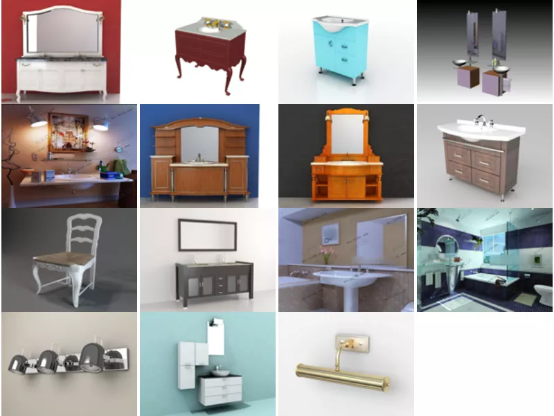 Top 15 3ds Max Vanity 3D Models Resources Most Recent 2022