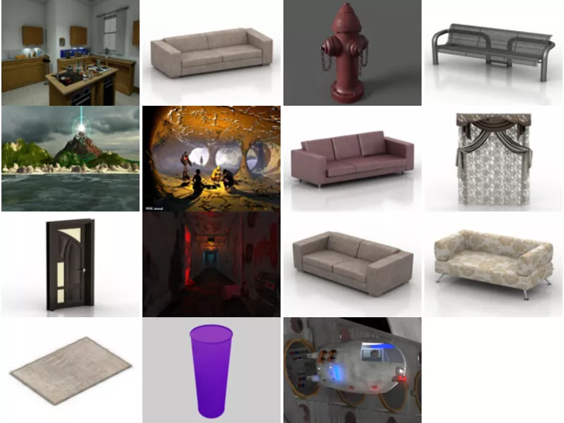 Top 15 Interior 3D Models for Free Latest 2022