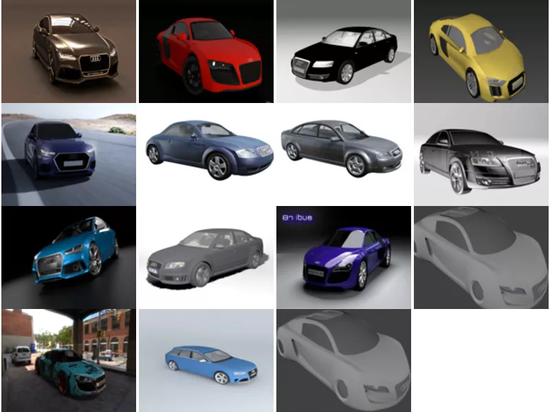 Top 15 Obj Audi 3D Models Newest 2022