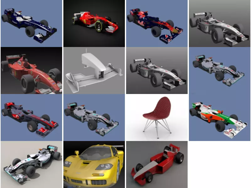 Top 15 Obj F1 3D Models for Free Most Recent 2022